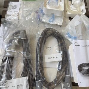 2 Heated ResMed CPAP HOSE and Assorted Nose Pillows
